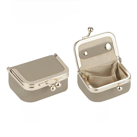 Mini Leather Jewelry Purse