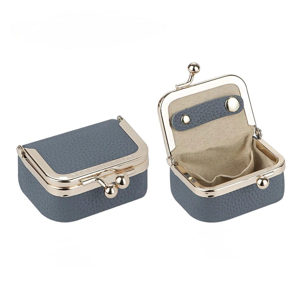 Mini Leather Jewelry Purse