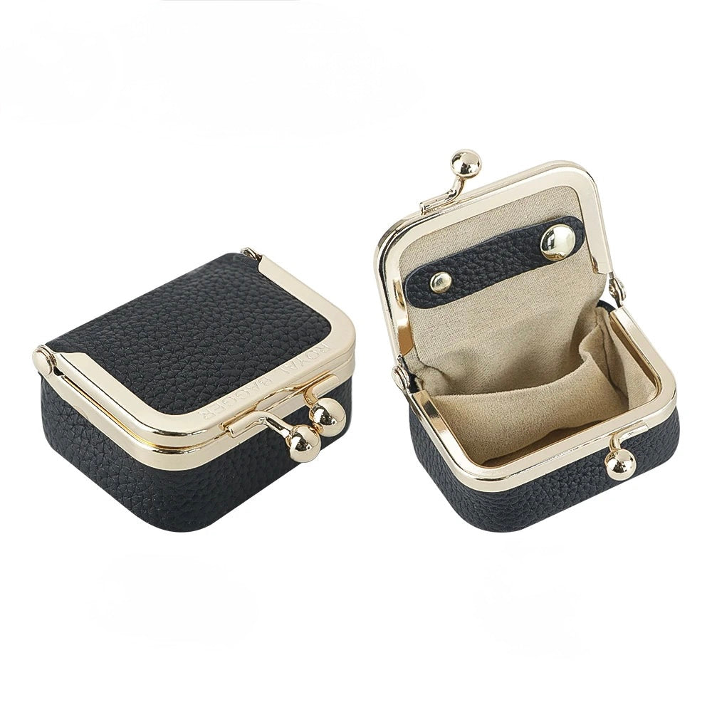 Mini Leather Jewelry Purse