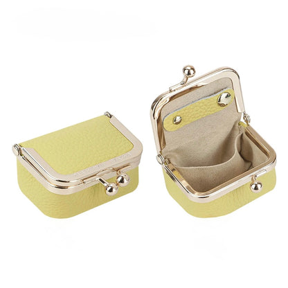 Mini Leather Jewelry Purse