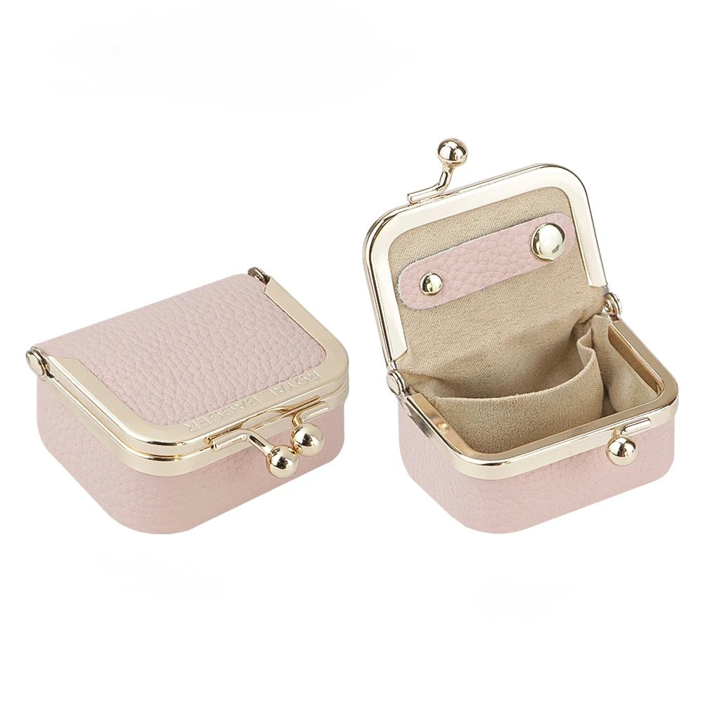 Mini Leather Jewelry Purse