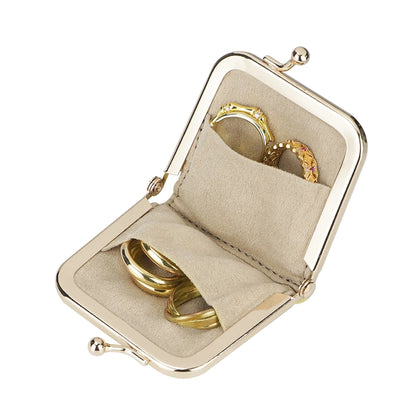 Compact Leather Jewellery Purse